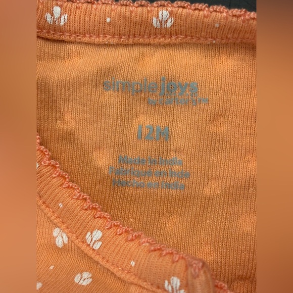 Set of Three Baby Rompers - Simple Joys by Carters - Picture 8 of 12